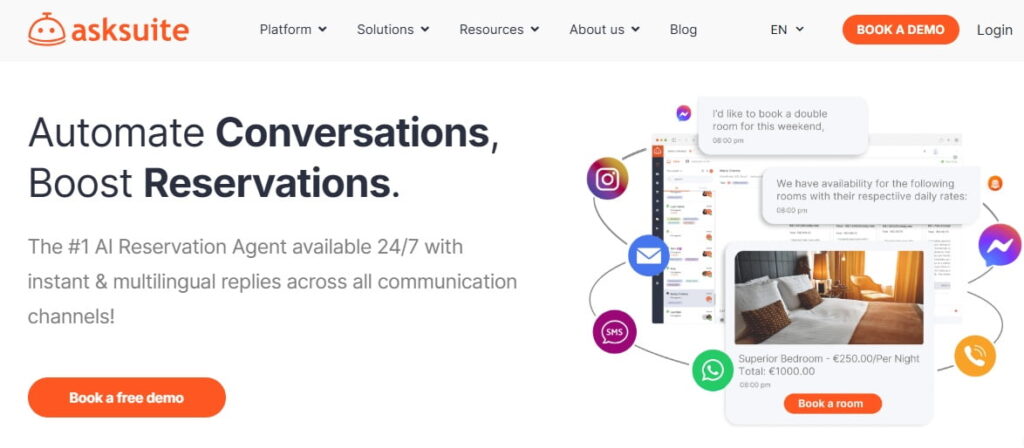 omnimind.ai | How to Use an AI Chatbot for Hotels (Use Cases, Examples, Tools) AI for hotels—Asksuite